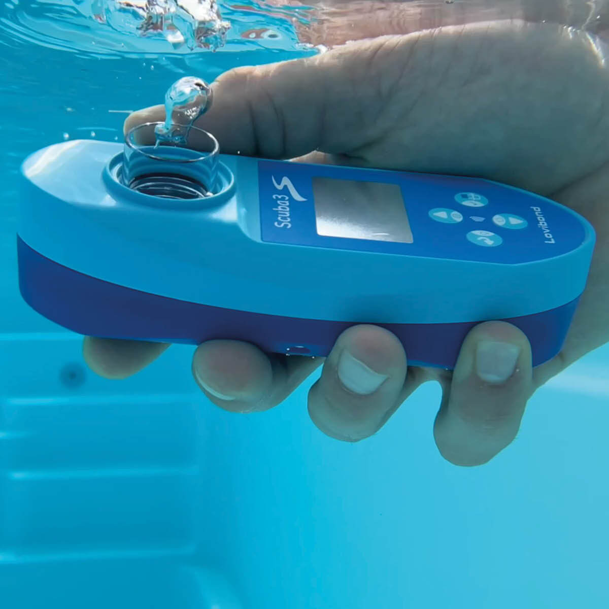Testeur électronique pour l'eau de piscine